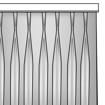 finitions tentures voiles et rideaux Louvers