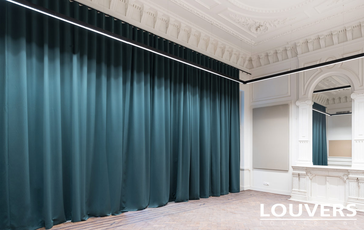 Rideaux et rails Louvers