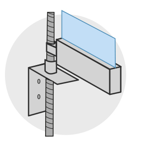 Screens classiques Louvers - Guidage par câble