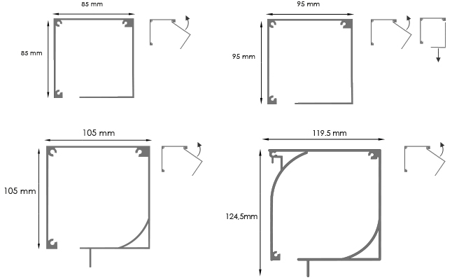 Screens zip Louvers