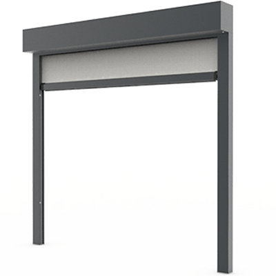 Screens zip Louvers